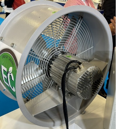 Short-Case EC Axial Fan for Ventilation مروحة محورية EC ذات حالة قصيرة للتهوية